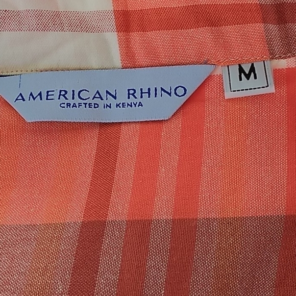 Kenyan Cotton Summer Wrap Dress - Picture 7 of 11